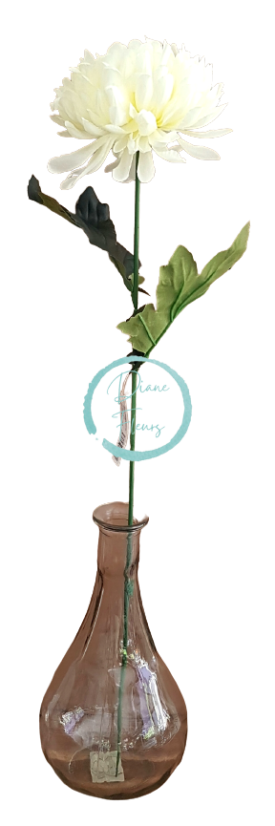 Chryzantéma kusová na stonke Exclusive krémová 60cm umelá