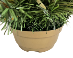 Aranjament funerar cu crizanteme artificiale, trandafiri și accesorii 28cm x 18cm AS1088
