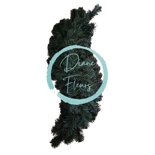 Veniec čečinový smrekový "S" 95cm umelý Veniec čečinový smrekový "S" 95cm umelý