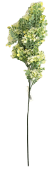 Decorare crenguta 70cm flori artificiale verde