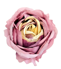 Testa di peonia 8 cm Esclusiva rosa artificiale - confezione da 12 pezzi