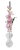 Gladiola 78cm roz flori artificiale