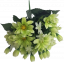 Margarétky kytica x10 32cm zelená umelá