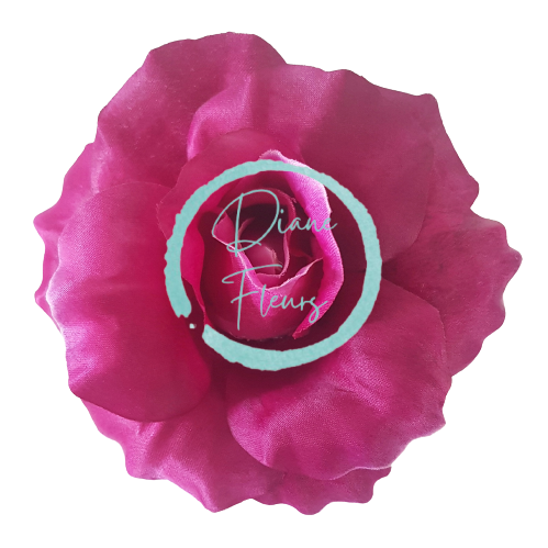 Cap de floare de trandafir Ø 13cm violet flori artificiale