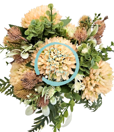 Голям букет от изкуствени перли Thistle & Accessories 40 см