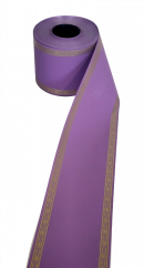 Panglică funerară gratuită numai pentru coroană noul violet