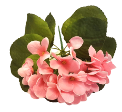 Künstliche Violette Blume Rosa 23cm