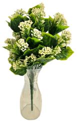 Изкуствена зелена декорация x24 46 см