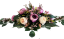Aranjament de lux pentru cimitir de bujori artificiali si accesorii 100cm x 50cm x 30cm AS1075