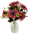 Artificial Marguerites Bouquet 32cm Red