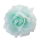 Artificial Rose Head Ø 10cm Light Blue
