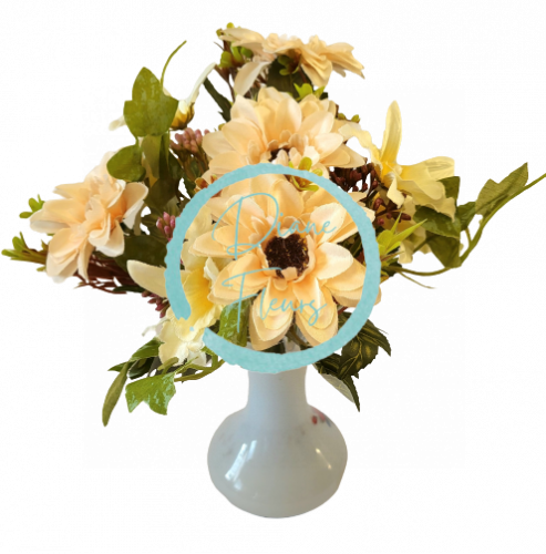 Buket Gerbera & Orchid 33cm svijetloružičasta umjetna
