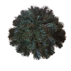 Veniec čečinový smrekový kruh Ø 80cm