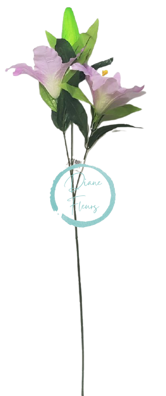 Ľalia "2" 75cm Fialová umelá