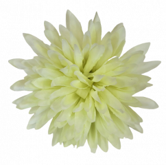 Künstliche Chrysantheme Kopf Ø 10cm Mint