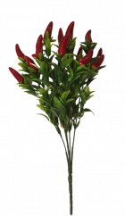Decorare Chilli (ardei iute) Buchet 13 inches (33cm) flori artificiale