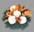 Arrangement mit künstlichen Chrysanthemen & Zubehör Ø 28m x 16cm