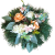 Arrangement mit künstlichen Chrysanthemen und Rosen & Zubehör Ø 28m x 16cm