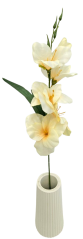 Künstliche Gladiole klein 52cm Pfirsich