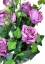 Vázaná kytice Exclusive růže a doplňky 70cm umělá