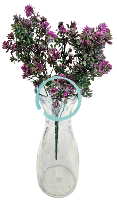 Mesterséges Sedum ʹDazzleberryʹ csokor 29cm zöld, lila
