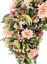 Künstliche Trauerkranz Exklusiv Pfingstrosen, Gerberen, Sedum und Zubehör Ø 100cm