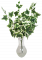Dekoracija vejice zelena umetna rastlina bršljan pisan list 58cm