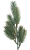 Gałązka świerkowa 40cm zielona sztuczna