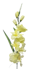 Mieczyk w wazonie 78cm sztuczny miętowy