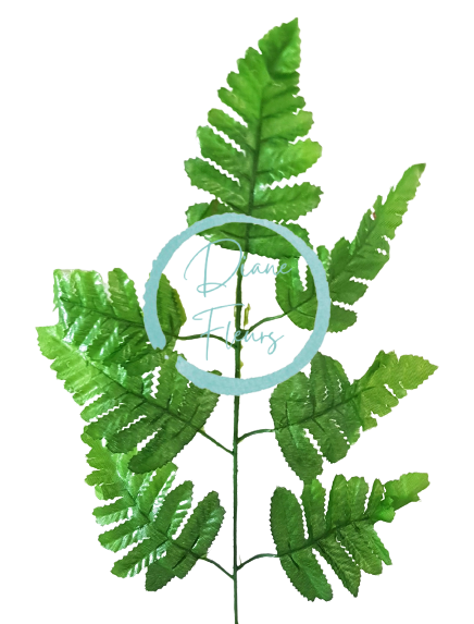 Dekoracja liść plota x7 46cm zielony sztuczny