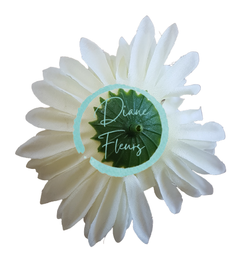 Cap de flori Crizantemă Ø 10cm bej flori artificiale