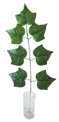 Decorare frunze x7 60cm verde flori artificiale