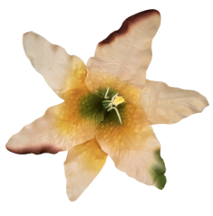 Cvetna glavica lilije O 16cm jesenske barve umetna