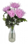 Chryzantémy kytice x5 fialová 50cm umělá - nízká cena