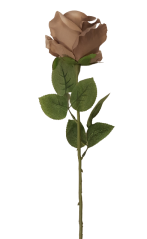 Ruža smeđa 74cm umjetna