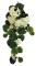 Plante artificiale Geranium x8 alb 70cm flori artificiale
