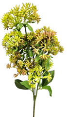 Dekorace přízdoba zeleň umělá 56cm zelená