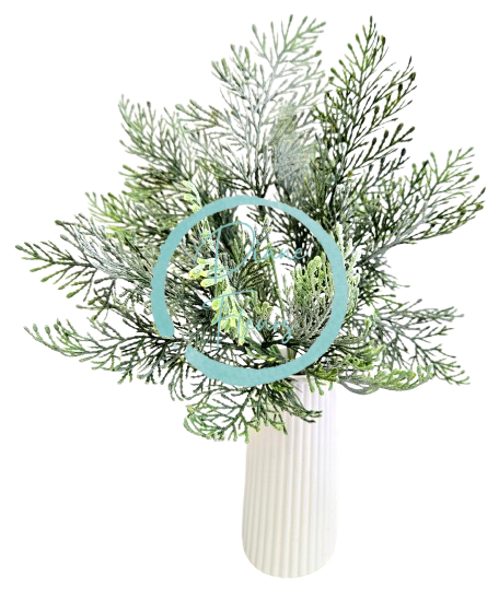 Dekorace přízdoba zeleň umělá 40cm