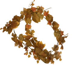 Künstliche Traube Blatt Girlande Herbst 70,9 inches (180cm)