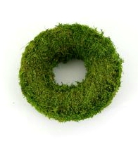 Moss Wreath Ø 15cm Green