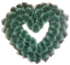 Ghirlanda Cuore 93cm x 100cm di pino artificiale