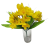 Artificial Crocus Flower bouquet x7 30cm Yellow