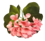 Künstliche Violette Blume Rosa 23cm