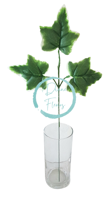 Decorare frunze x3 35cm verde flori artificiale