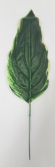 Hosta levele Bohyška zöld, 43cm művirág