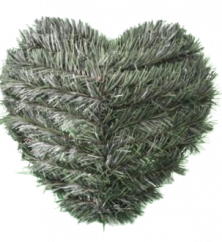 Artificial Wreath Heart Shaped Small 40cm x 40cm