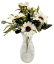 Buchet de Margarete 32cm crem flori artificiale