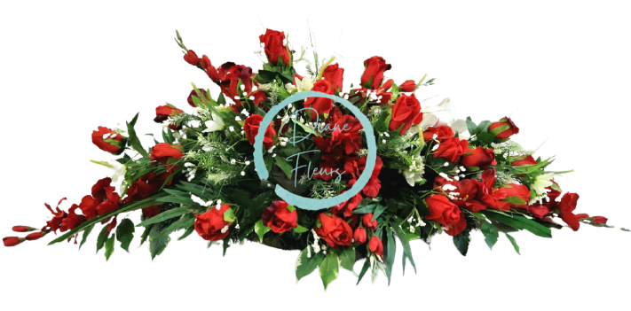Hochwertige Trauergesteck und Grabgesteck :: Künstliche Blumen und Dekorationen