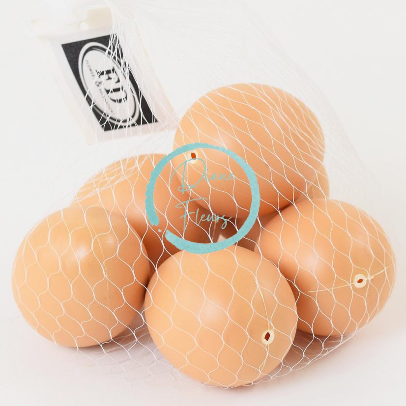Veľkonočné vajíčka 6ks 6,5cm