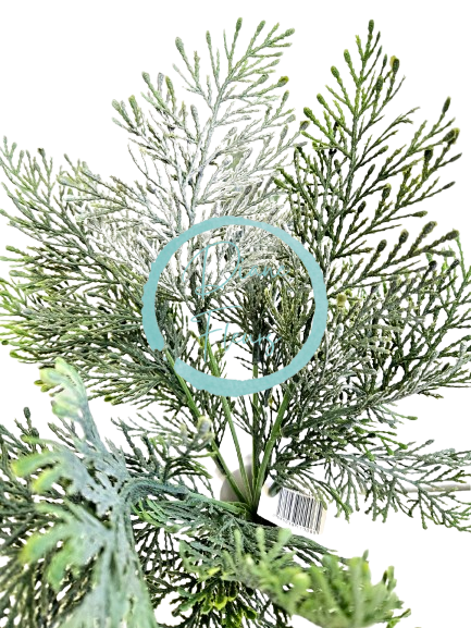 Dekorace přízdoba zeleň umělá 40cm